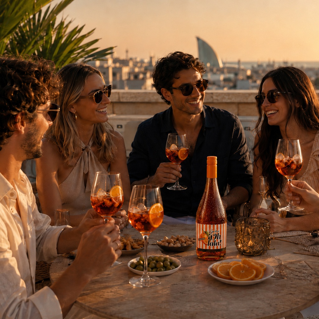 Botella de ¡Oh lala! SPRITZ 75 cl