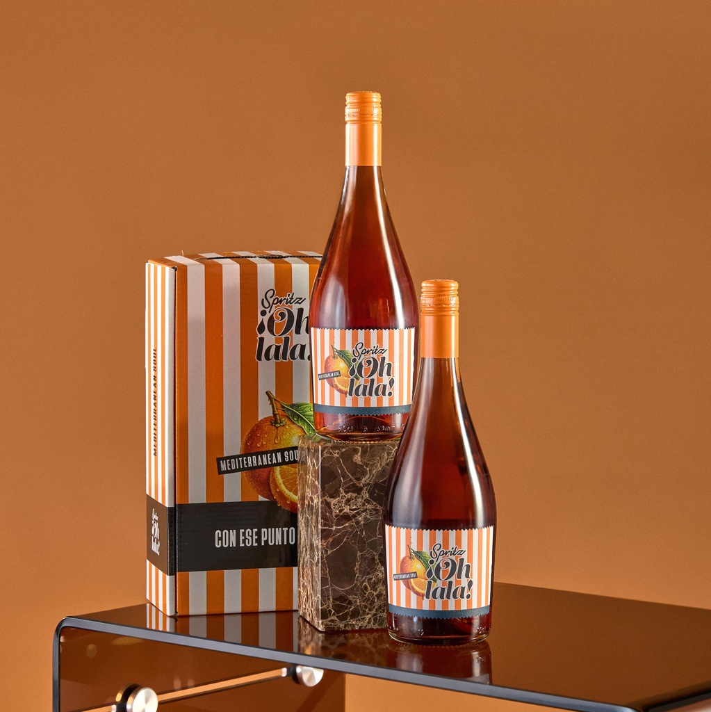 Pack 2x ¡Oh lala! SPRITZ Elaboración de Vermut con Burbuja 75 cl
