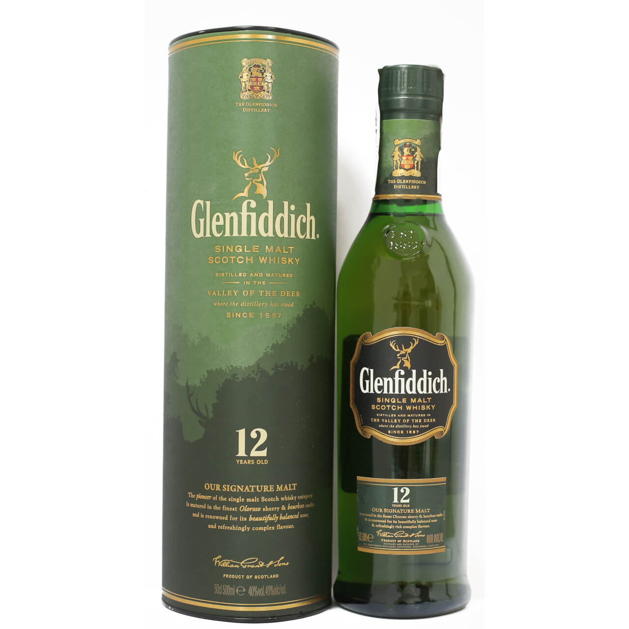 Whisky GLENFIDDICH MALTA 12 Años 50 cl Estuchado