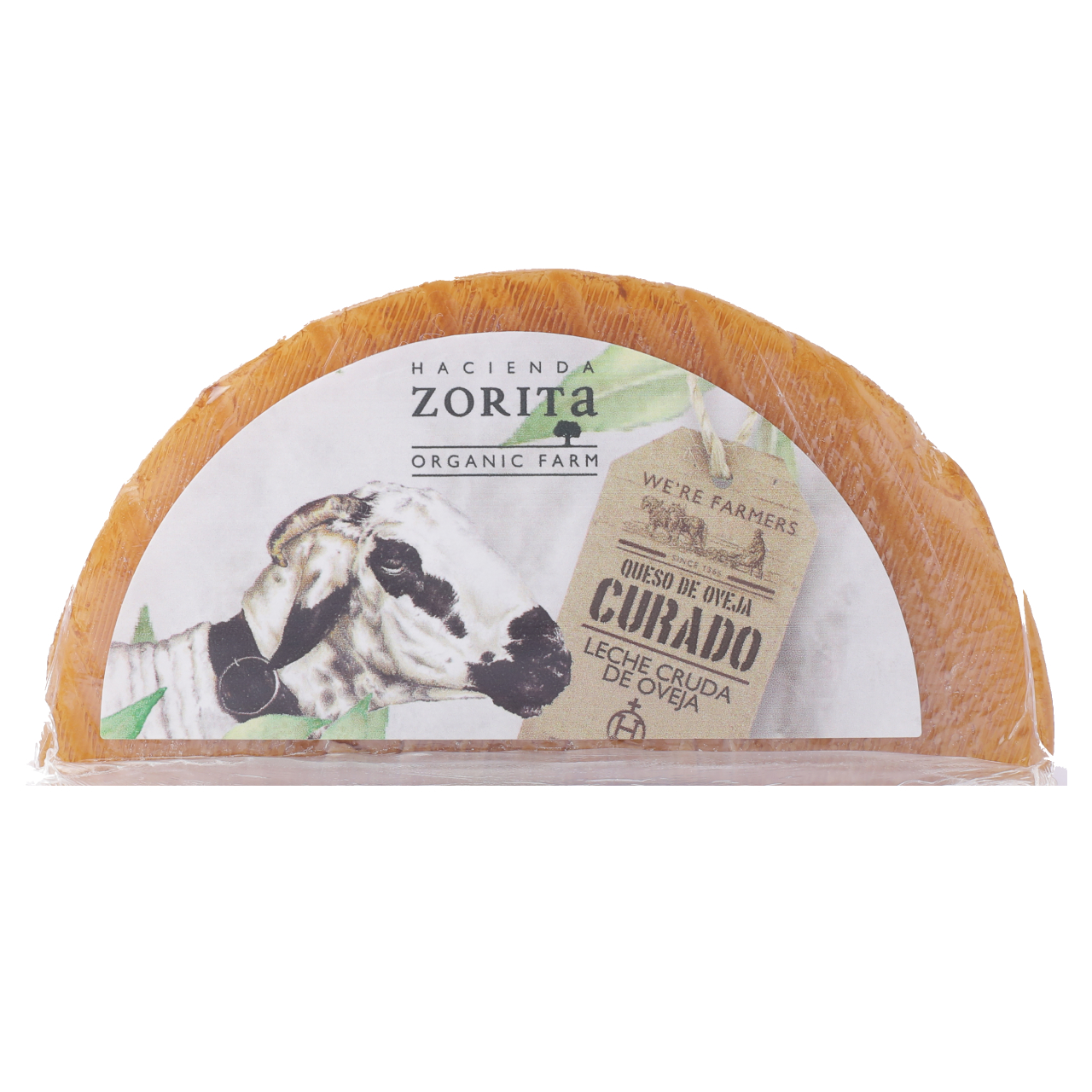 Queso 100% Oveja Leche Cruda Reserva 450 g aprox. HACIENDA ZORITA