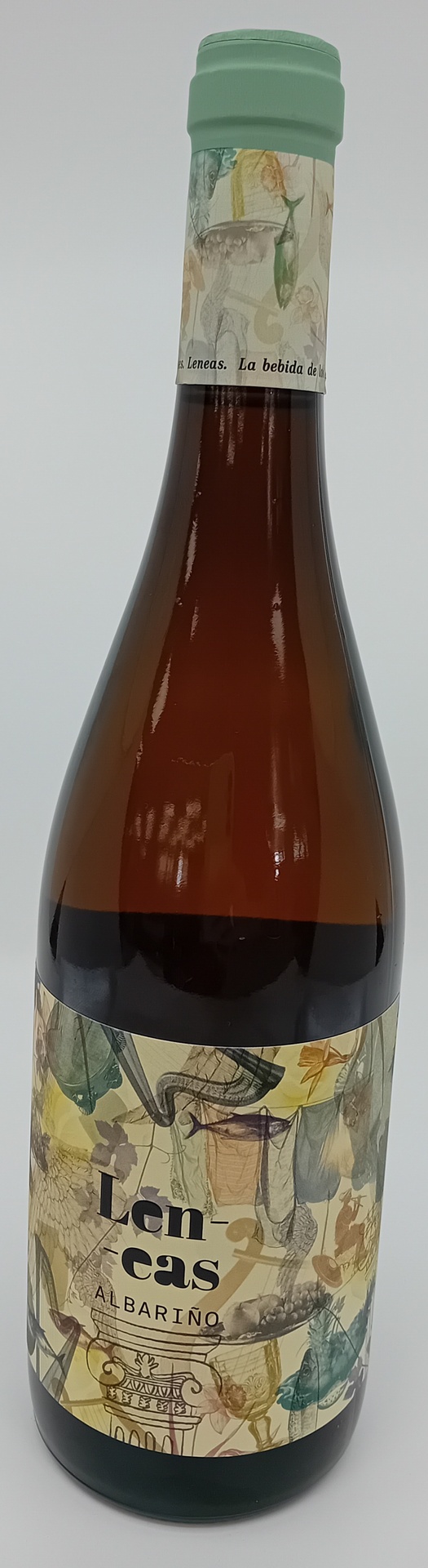 Vino Blanco Albariño D.O. Rías Baixas LENEAS