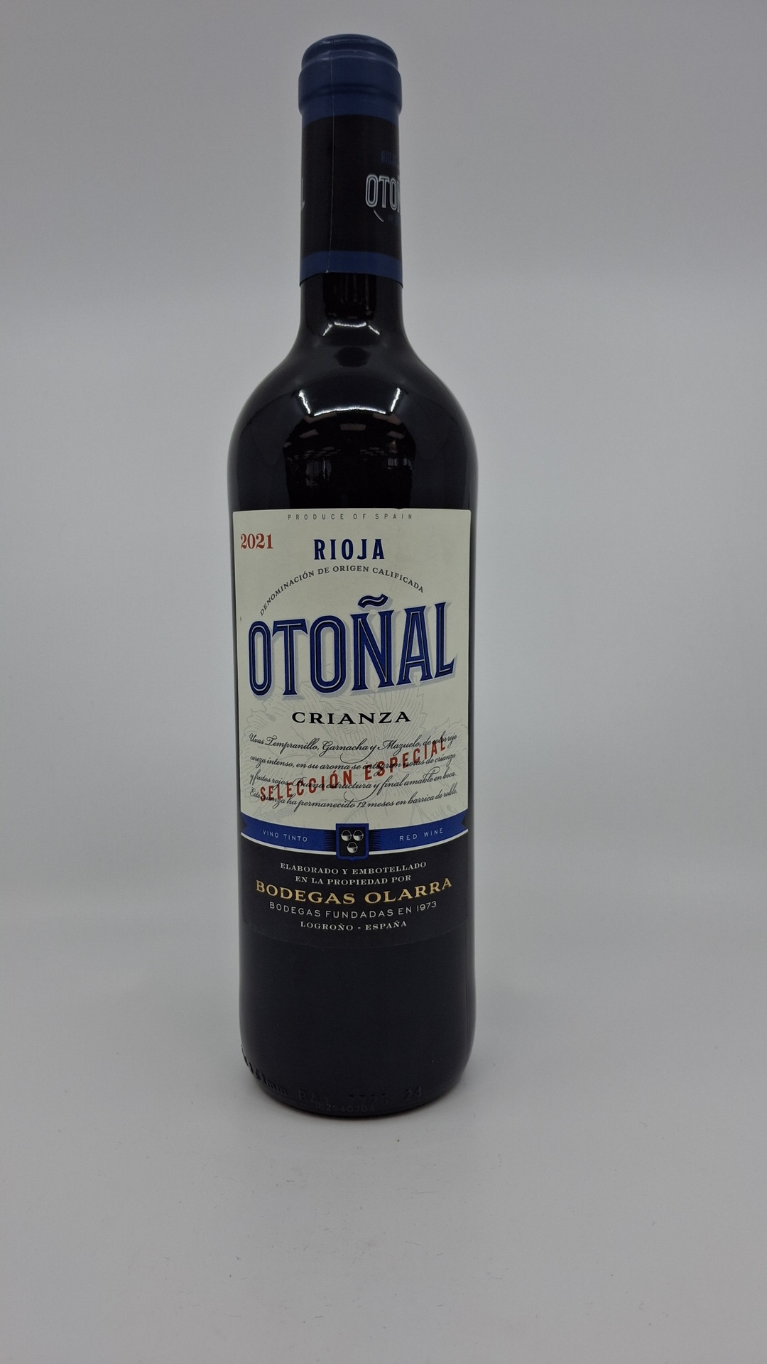 Vino Tinto D.O. Rioja OTOÑAL Crianza Bodegas Olarra