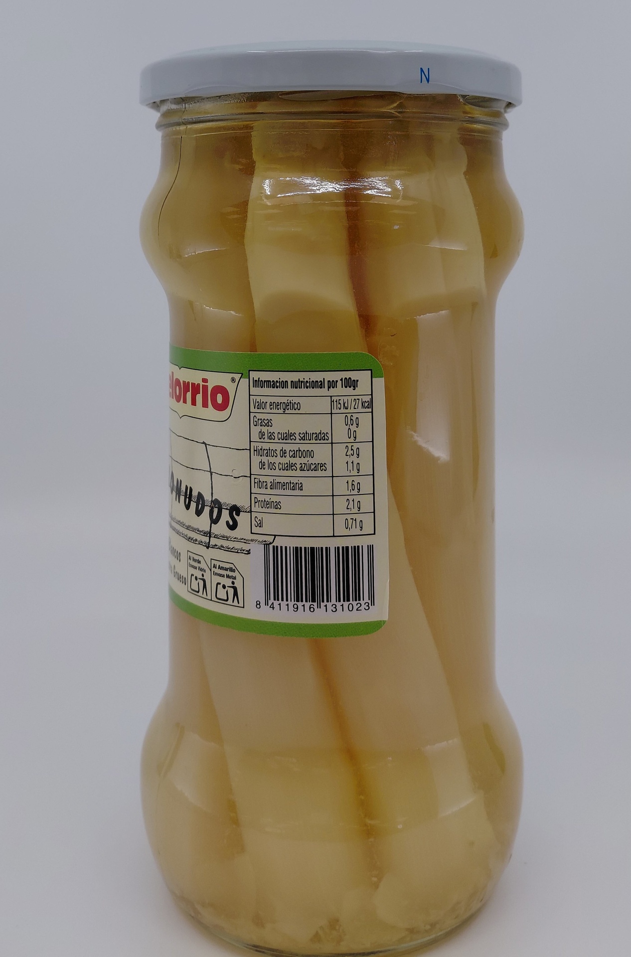 Tarro Espárragos Cojonudos 1 Kg (530 g Neto) 6/9 CELORRIO