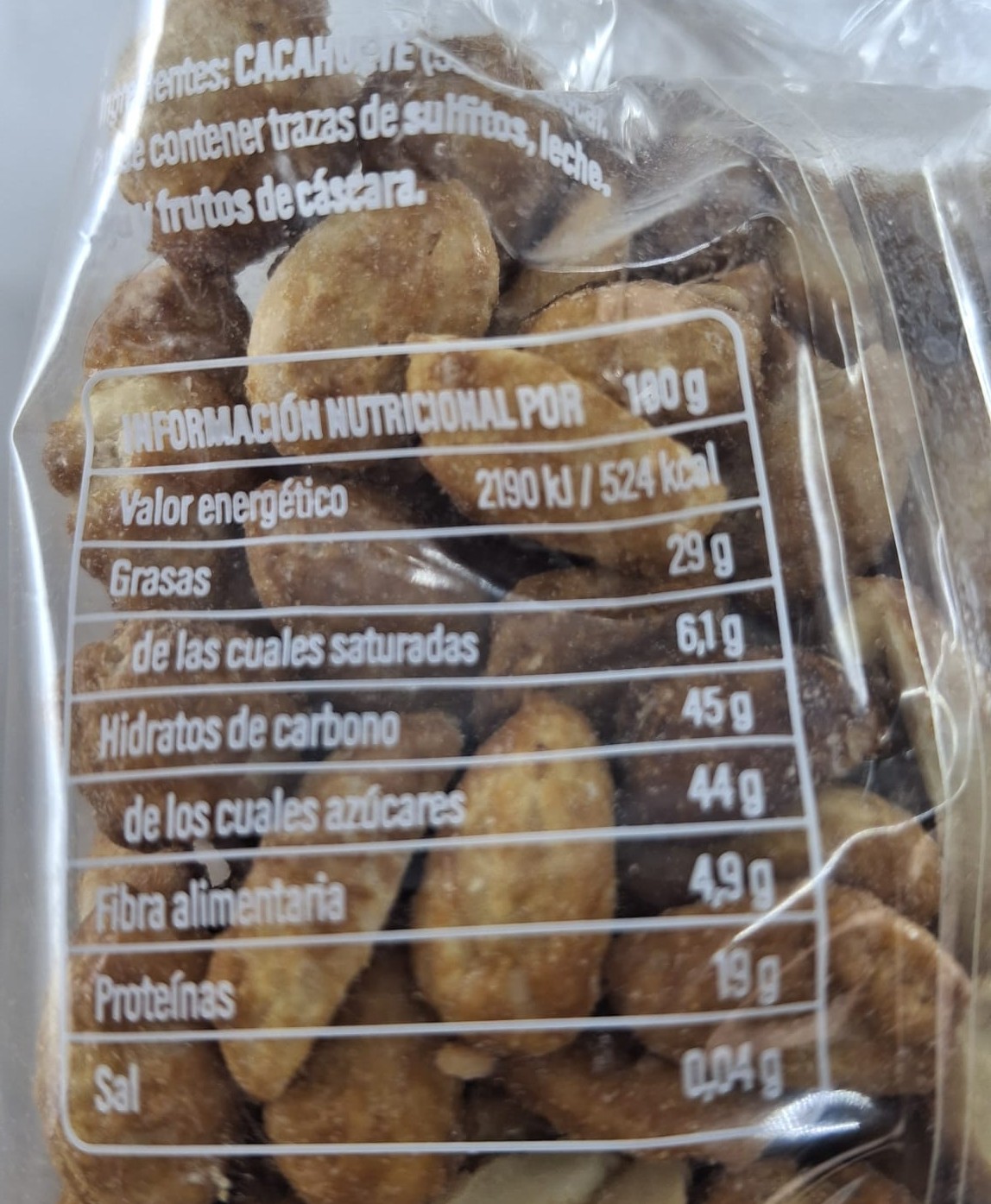 Cacahuete Garrapiñado 100 g PRUNITA