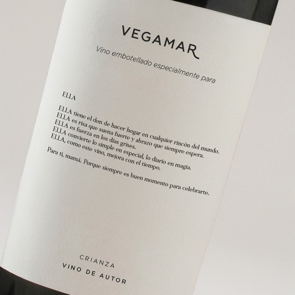 Vino Tinto VEGAMAR Crianza Especial Día de la Madre
