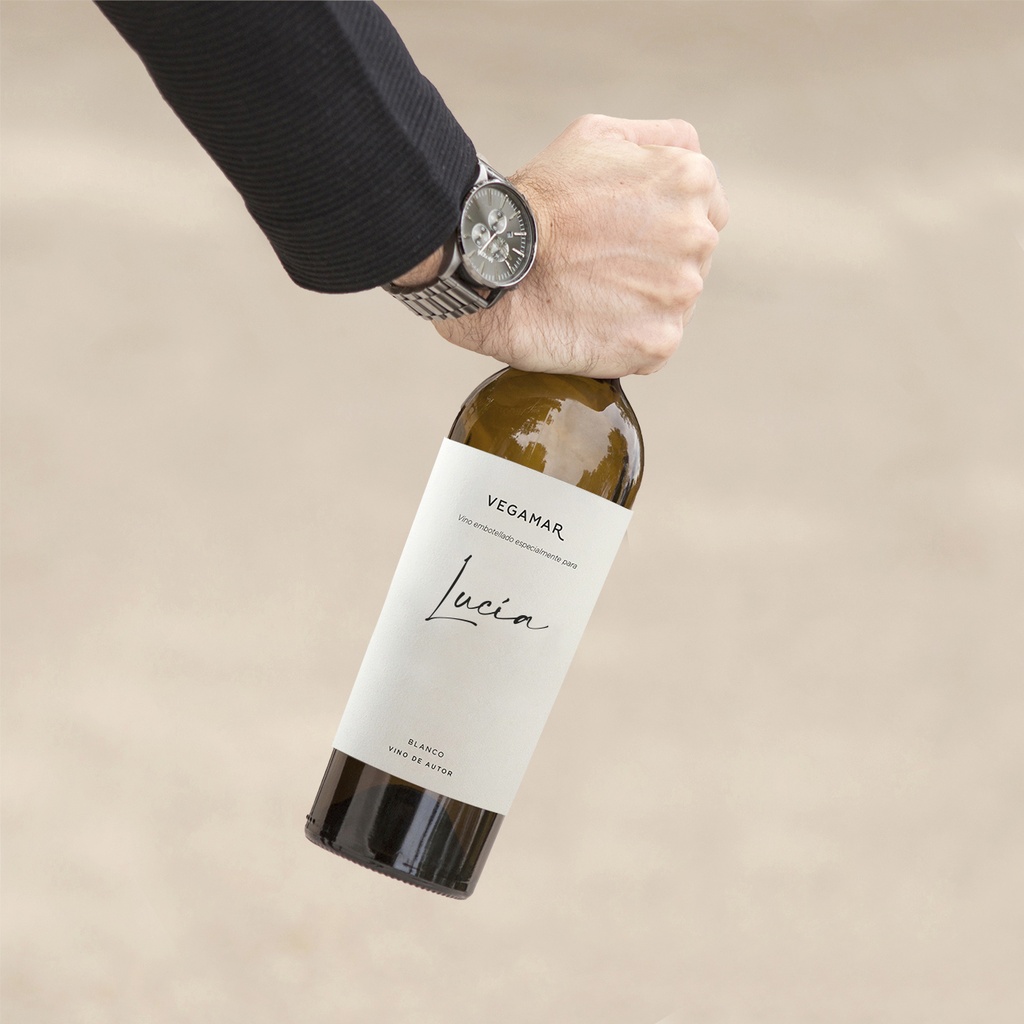 Vino Blanco VEGAMAR Personalizada