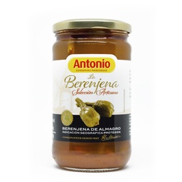[8BAR3] Tarro Berenjenas de Almagro Línea Gourmet 550 g Neto CONSERVAS MANCHEGAS ANTONIO