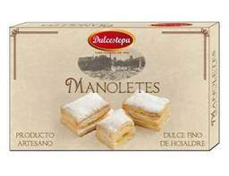 [7MADU1] Dulce Fino de Hojaldre 100 g MANOLETES de Dulcestepa