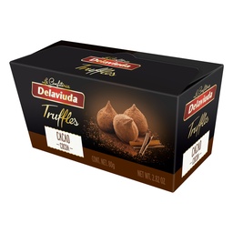 [7TD1] Trufas de Chocolate 80 g DELAVIUDA