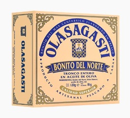 [8BNO12] Lata RO-120 Tronco Bonito del Norte Aceite Oliva 112 g Neto OLASAGASTI