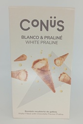 [7CCB07] Conos Artesanos de Chocolate con Leche y Praliné 70 g CONÜS RODELLAS
