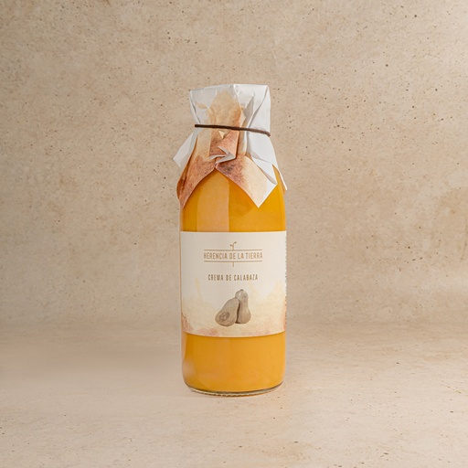 [8CCHT5] Tarro Crema de Calabaza 485 g Neto HERENCIA DE LA TIERRA Gourmet