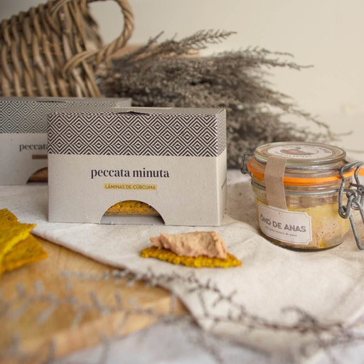 [0CPMC12] Láminas de Cúrcuma 120 g PECCATA MINUTA