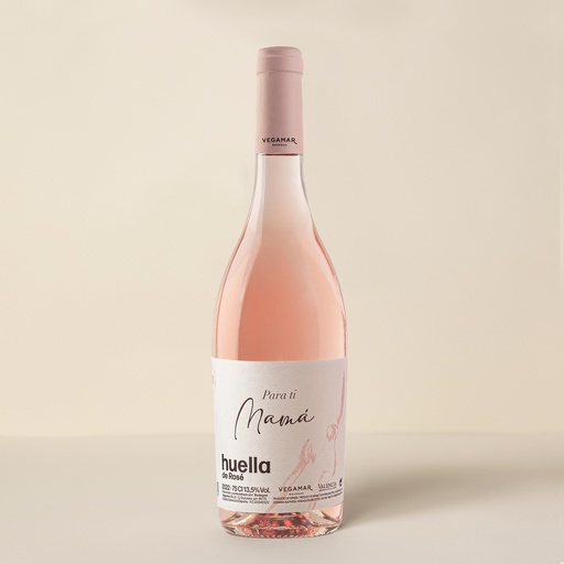 [2VSMRP] Vino Rosado HUELLA Merlot Rosé VEGAMAR Personalizada