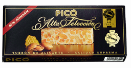 [6APD2] Turrón Alicante Alta Selección 65% Almendra 200 g PICÓ