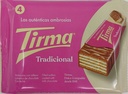 Pack 4 unidades Ambrosías de Chocolate con Leche TIRMA