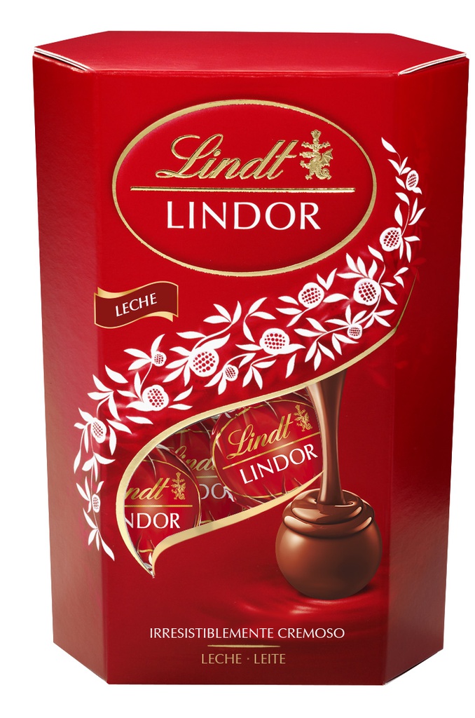 Bombones Chocolate con Leche 200 g LINDOR de Lindt