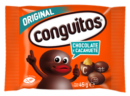 [7CON5] Bolsa CONGUITOS de Chocolate 45 g Lacasa