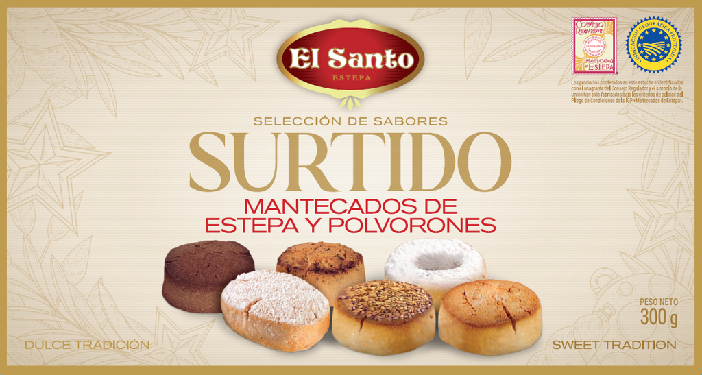 Surtido Mantecados y Polvorones 300 g EL SANTO