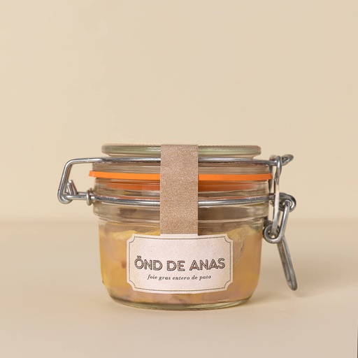 [8FPO1] Tarro Foie Gras Entier de Pato 125 g ÖND DE ANAS