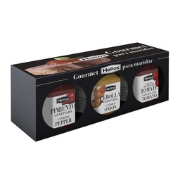 [8PFH3] Estuche Maridaje Gourmet Para Foie y Queso 3x45 g HELIOS