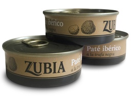 [8PTZ] Lata Paté Ibérico a la Trufa Negra 78 g ZUBIA