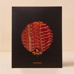 [9LIVS1] Lomo Loncheado 50 % Ibérico Cebo 100 g VEGAMAR Estuchado