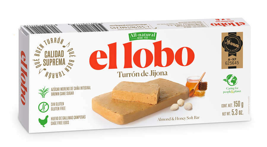 Turrón Jijona Calidad Suprema 150 g EL LOBO de 1880