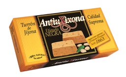 [6JNA15] Turrón Jijona Etiqueta Negra (70% Almendra) 150 g ANTIU XIXONA