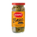 Tarro Aceitunas Hojiblanca Verdes sin Hueso 235 g Neto SERPIS