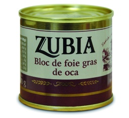 [8BOZ1] Lata Bloc de Foie de Oca 100 g  ZUBIA
