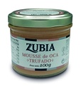 Tarro Mousse de Hígado de Oca Trufado 100 g ZUBIA
